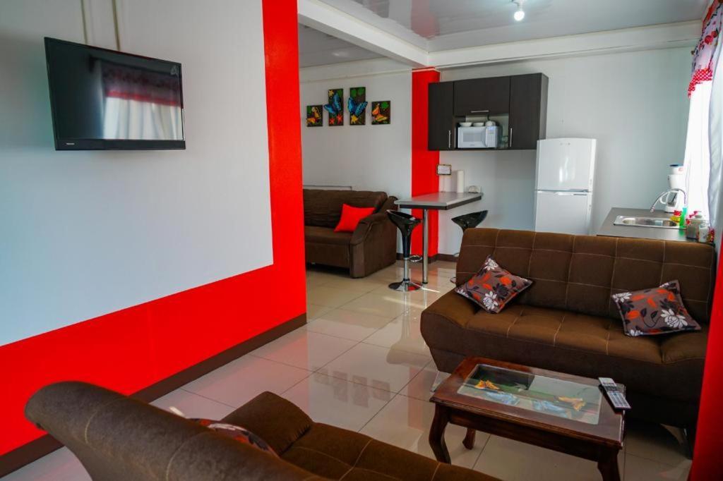 Апартаменты Apartamento Equipado En El Centro De Ла Фортуна Экстерьер фото